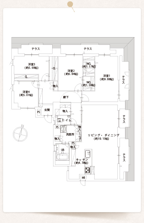 間取図