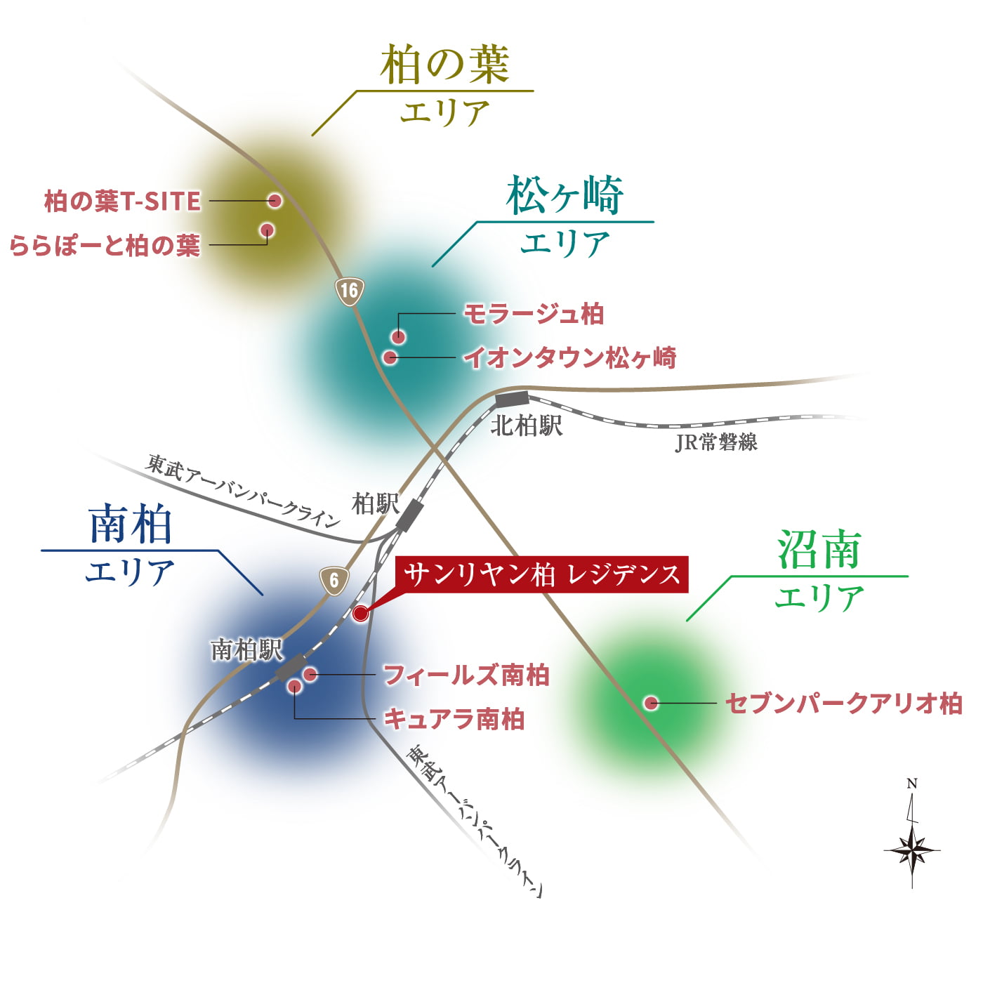 エリア概念図