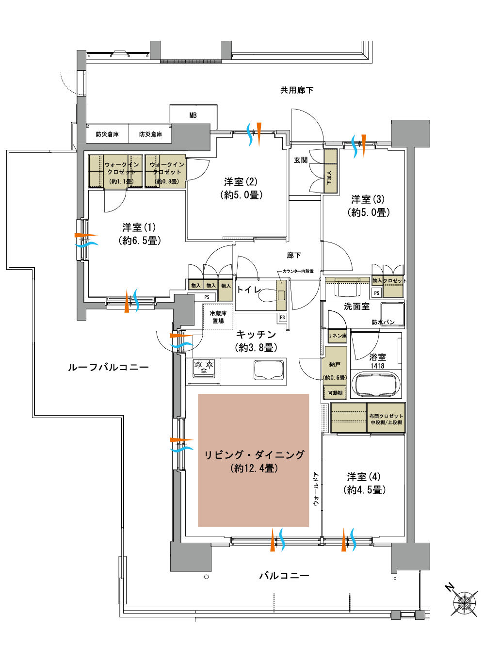 Bstype間取り図