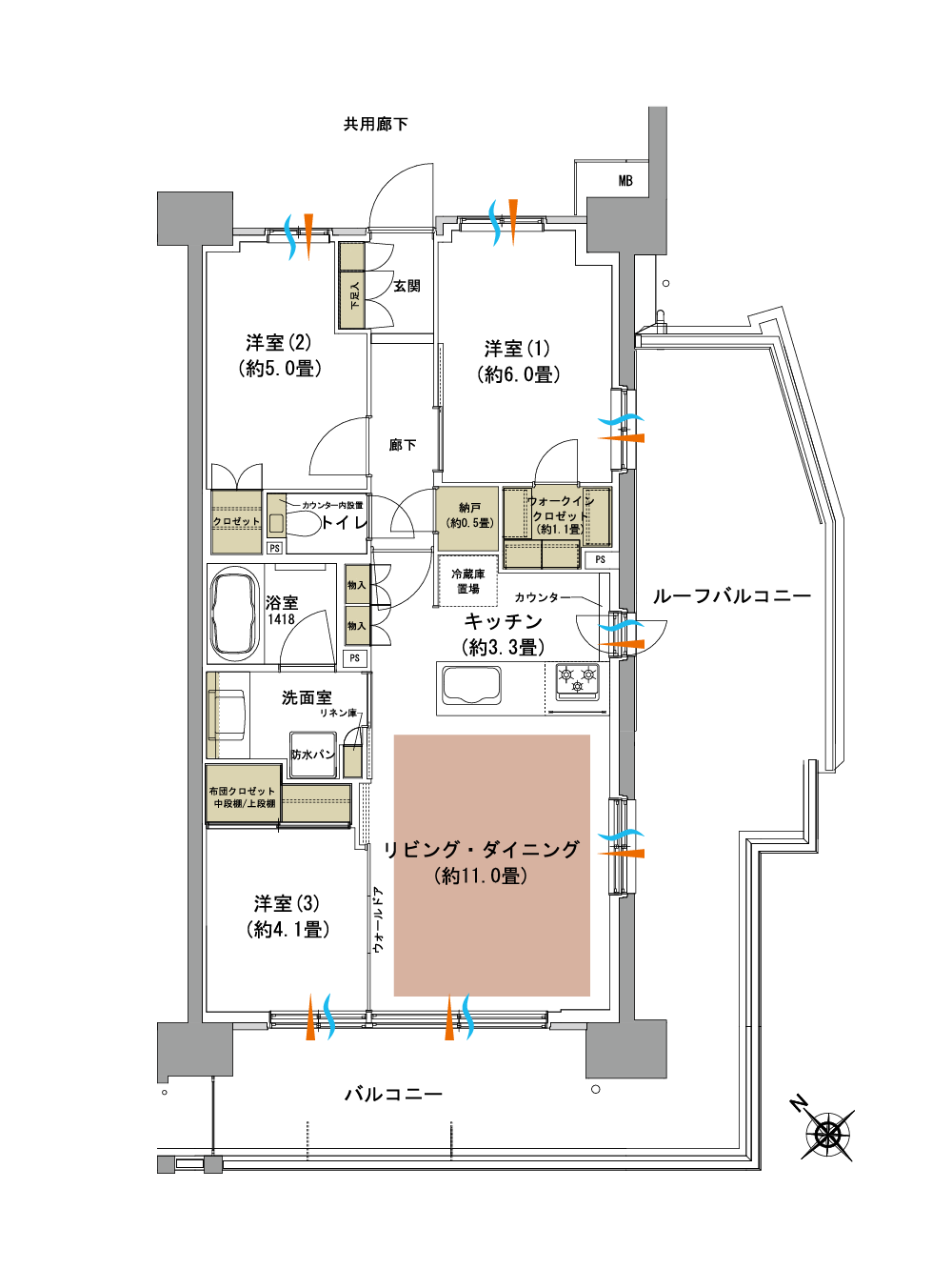 Ctype間取り図