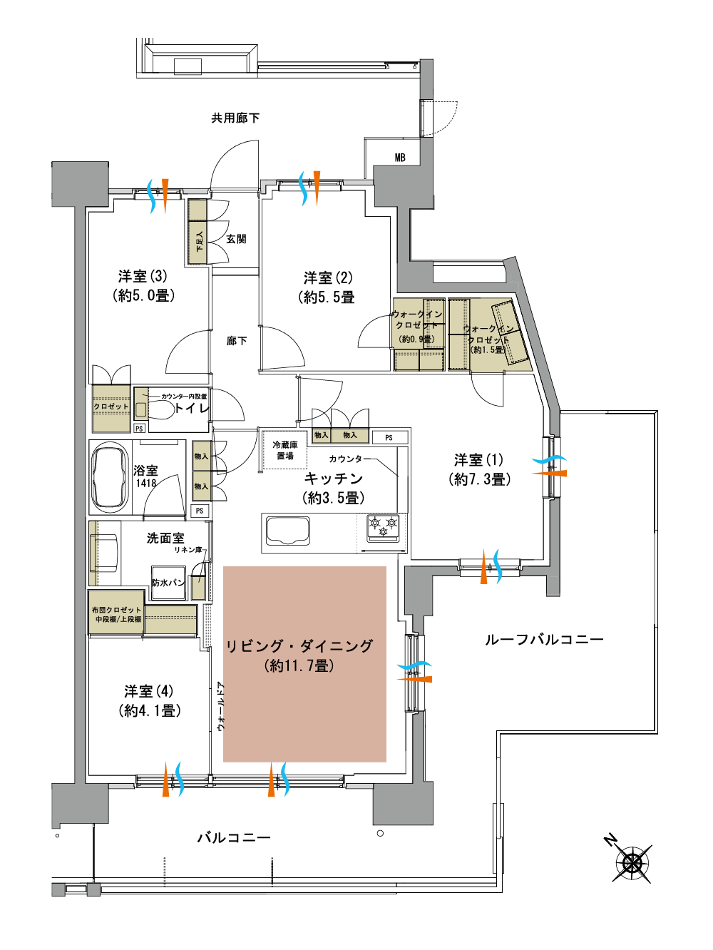 Cstype間取り図