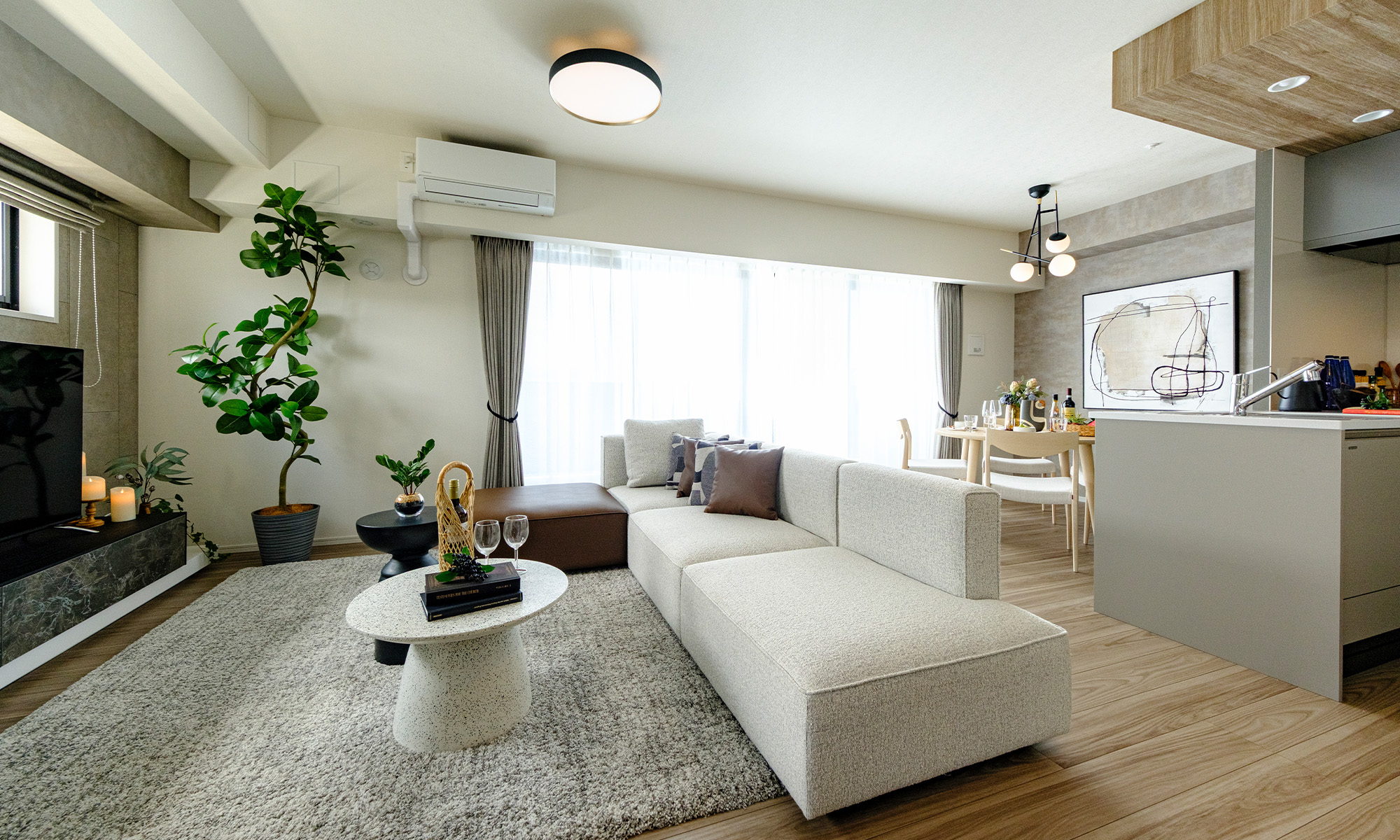 LIVING DINING