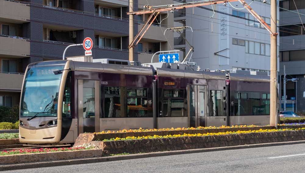 文化が息づく歴史軸の「阪堺電車」