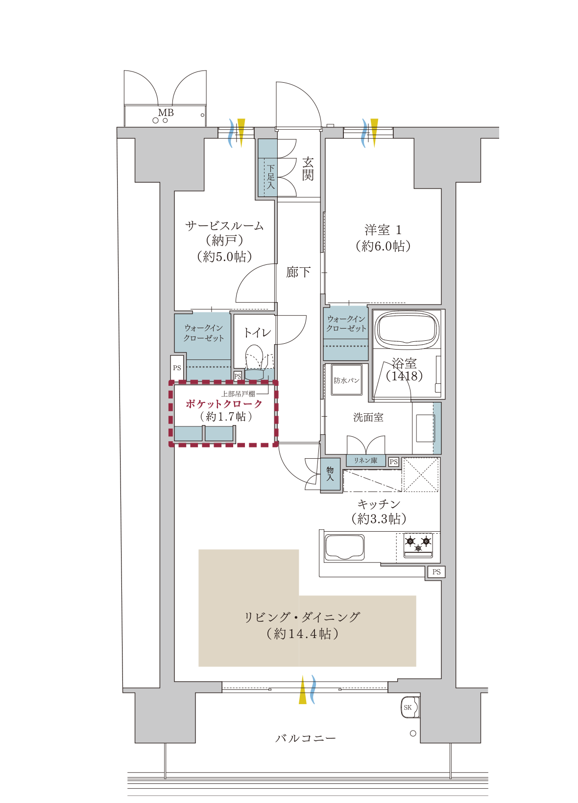 フロアイメージ